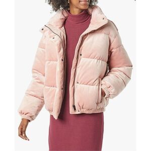 NEW Amazon Essentials Relaxed-Fit Mock-Neck Short Puffer Jacket 2X